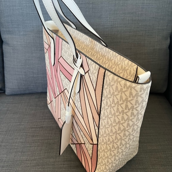 NWT MICHAEL KORS SINCLAIR LARGE EW CRAB TOTE HANDBAG - Picture 3 of 11